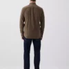 FRENCH CONNECTION Cord Long Sleeve Shirt L 1 FRENCH CONNECTION Cord Long Sleeve Shirt L -The Sleek Ward Sales tuc143633147 Khaki R Z005A 1