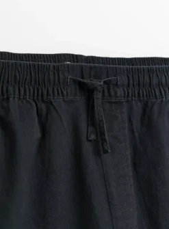 Black Straight Leg Pull On Chinos M -The Sleek Ward Sales tuc143637851 Black R Z004A