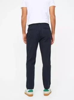 Black Straight Leg Pull On Chinos M