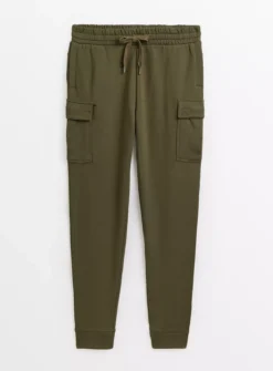 Khaki Cargo Joggers XL -The Sleek Ward Sales tuc143654634 Khaki R Z003A