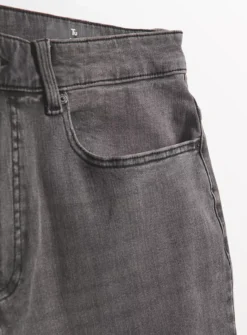 Grey Flexi Stretch Straight Leg Jeans44R