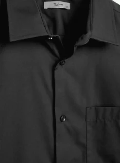 Black Regular Fit Formal Shirt 2 Pack 14 -The Sleek Ward Sales tuc143663661 Black R Z004A