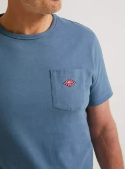 UNION WORKS Light Blue Logo T-Shirt XL -The Sleek Ward Sales tuc143689571 Light20Blue R Z003A