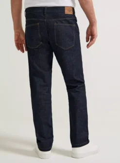 UNION WORKS Dark Denim Straight Leg Jeans42R