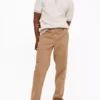 Neutral Pull On Relaxed Fit Trousers40S -The Sleek Ward Sales tuc143722351 Neutral R Z001A 1