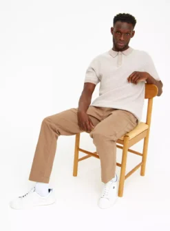 Neutral Pull On Relaxed Fit Trousers38R 5 Neutral Pull On Relaxed Fit Trousers38R -The Sleek Ward Sales tuc143722351 Neutral R Z002A