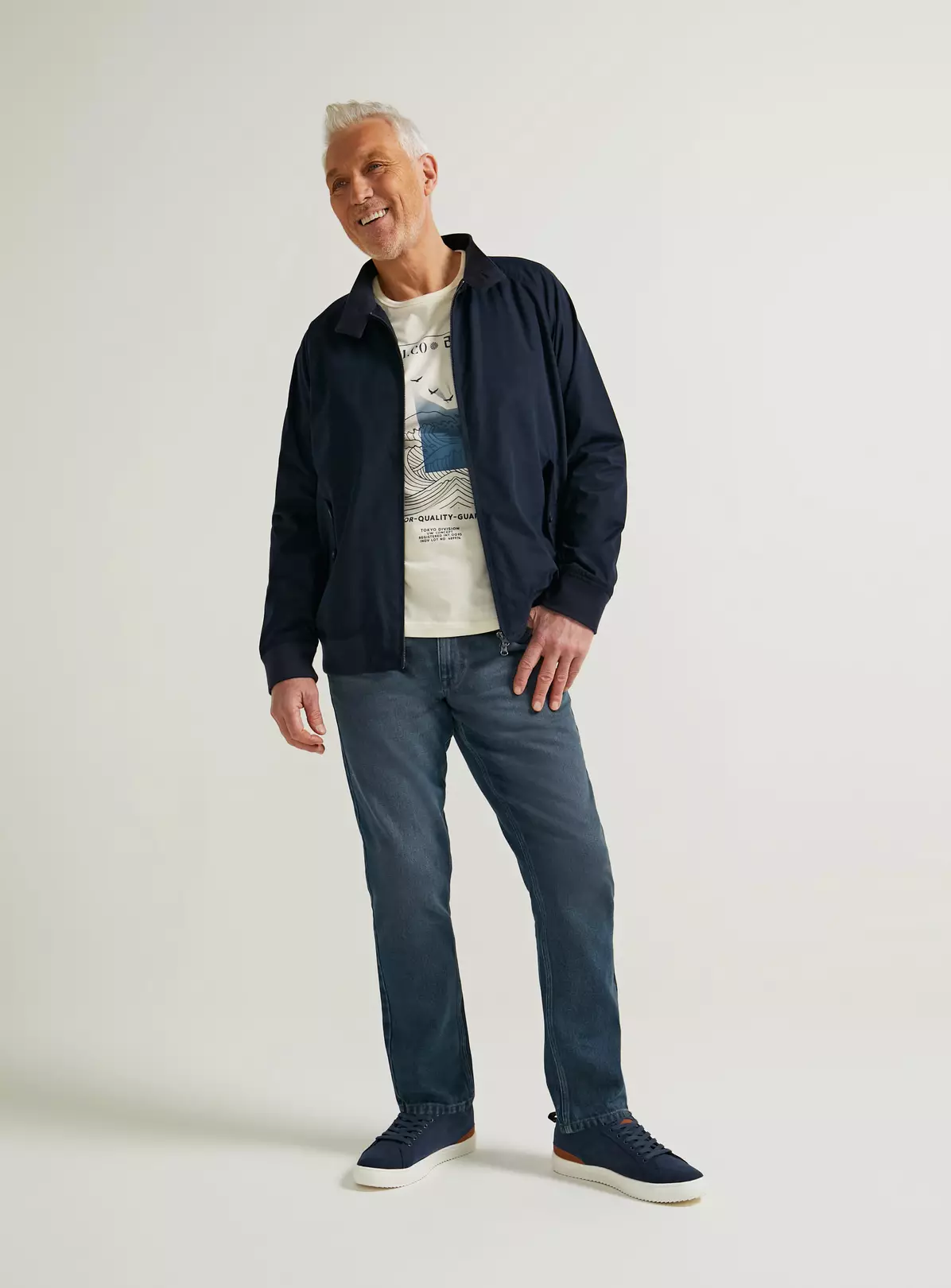 UNION WORKS Vintage Wash Denim Straight Leg Jeans40R 5 UNION WORKS Vintage Wash Denim Straight Leg Jeans40R - Image 3