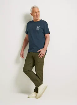 UNION WORKS Khaki Cargo Trousers40S