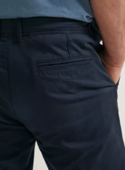 UNION WORKS Navy Straight Leg Chino Trousers38L