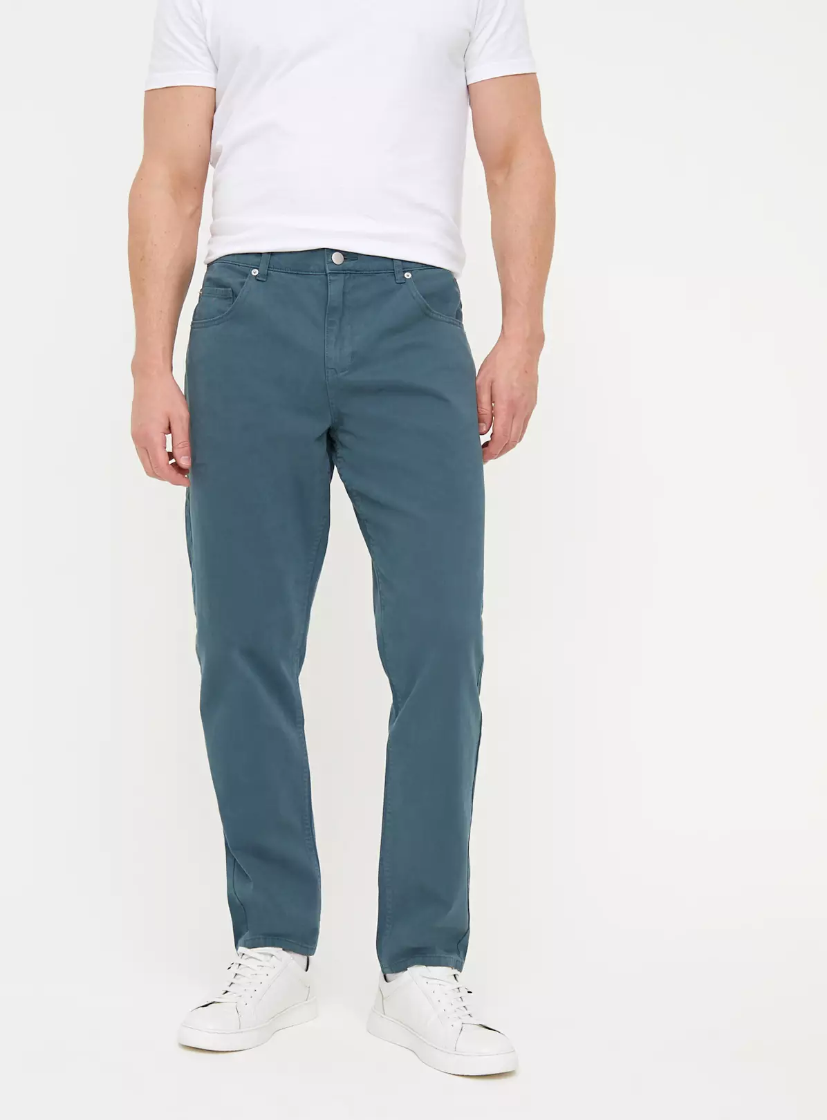 Teal Relaxed Carpenter Trousers44R 7 Teal Relaxed Carpenter Trousers44R - Image 5