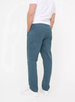 Teal Relaxed Carpenter Trousers44R 8 Teal Relaxed Carpenter Trousers44R -The Sleek Ward Sales tuc143735670 Teal R Z005A