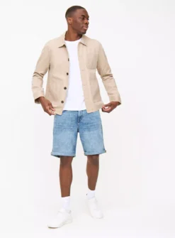 Mid Wash Denim Shorts 44 -The Sleek Ward Sales tuc143742968 Mid20Denim R Z002A