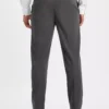 Navy Straight Leg Trousers With Belt 38R -The Sleek Ward Sales tuc143745667 Navy R Z005A 1
