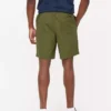 Khaki Pull-On Cotton Shorts 38 2 Khaki Pull-On Cotton Shorts 38 -The Sleek Ward Sales tuc143750731 Khaki R Z005A