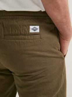 UNION WORKS Khaki Crepe Trousers34L -The Sleek Ward Sales tuc143766695 Khaki R Z003A 1