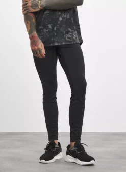 JACAMO Black Active Leggings 46/48 -The Sleek Ward Sales tuc143784201 Black R Z003A