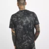 JACAMO Black Active Print Training T-Shirt Long XXXXXXL -The Sleek Ward Sales tuc143784412 Black R Z002A 1