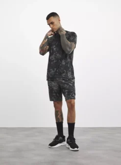 JACAMO Black Active Print Training T-Shirt Long XXL 9 JACAMO Black Active Print Training T-Shirt Long XXL -The Sleek Ward Sales tuc143784412 Black R Z004A