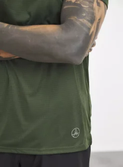 JACAMO Green Active Grid Training T-Shirt Long 5XL 8 JACAMO Green Active Grid Training T-Shirt Long 5XL -The Sleek Ward Sales tuc143793677 Green R Z003A