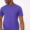 Purple Core Short Sleeve T-Shirt M -The Sleek Ward Sales tuc143800996 Purple R Z001A 1