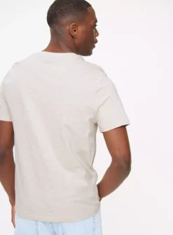 Fender Grey Marl Guitar Graphic T-Shirt L