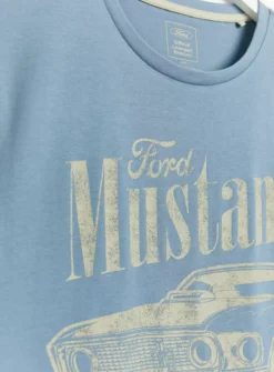 Ford Blue Mustang Graphic T-Shirt XXXL -The Sleek Ward Sales tuc143833026 Blue R Z004A