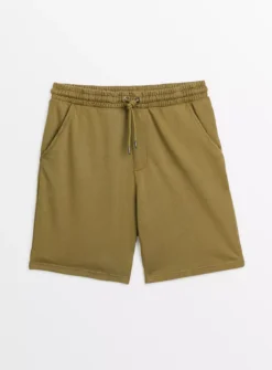 Khaki Jersey Shorts XXL