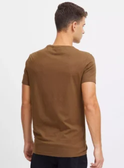 CASUAL FRIDAY Coffee Basic T-Shirt L -The Sleek Ward Sales tuc143951196 Brown R Z002A