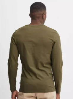 CASUAL FRIDAY Olive Long Sleeve Tee XL 11 CASUAL FRIDAY Olive Long Sleeve Tee XL -The Sleek Ward Sales tuc143951874 Green R Z002A