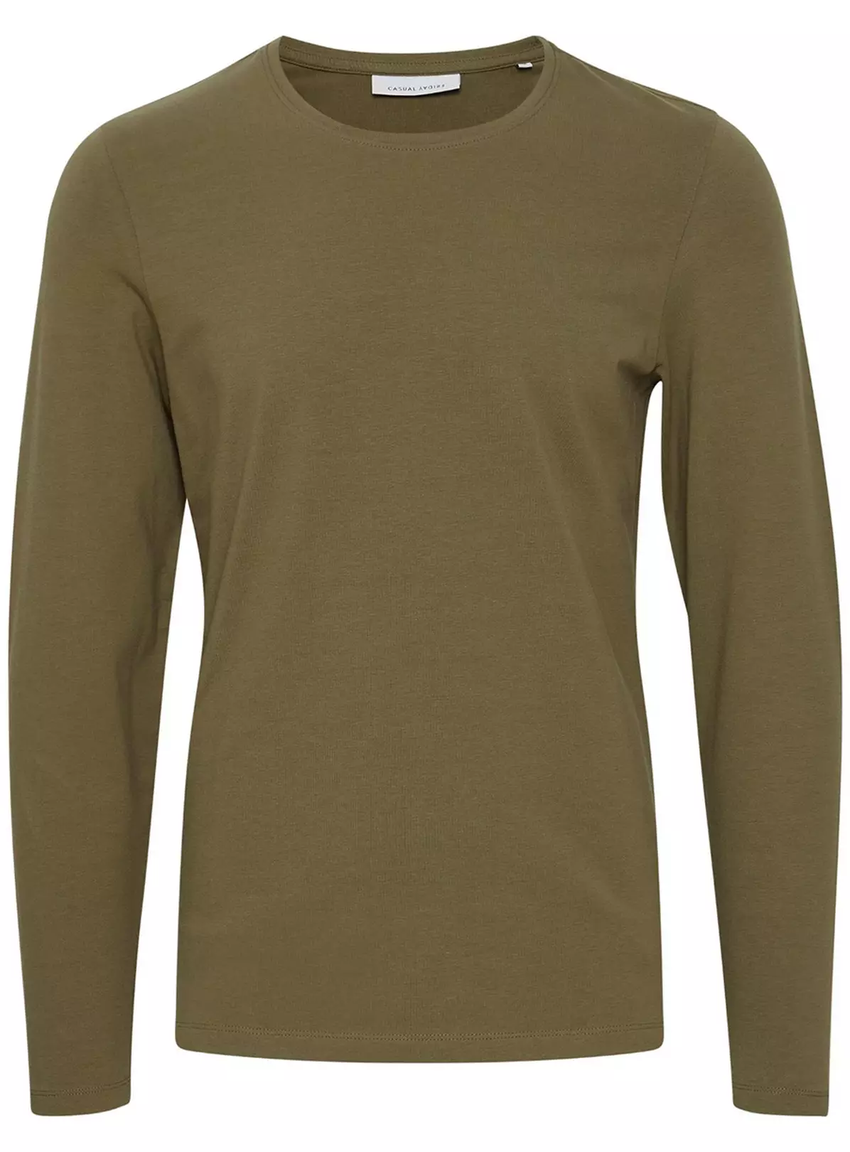 CASUAL FRIDAY Olive Long Sleeve Tee XL 4 CASUAL FRIDAY Olive Long Sleeve Tee XL - Image 2