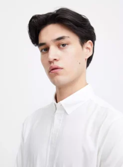 CASUAL FRIDAY White Cotton Long Sleeve Shirt XXL -The Sleek Ward Sales tuc143953221 White R Z003A