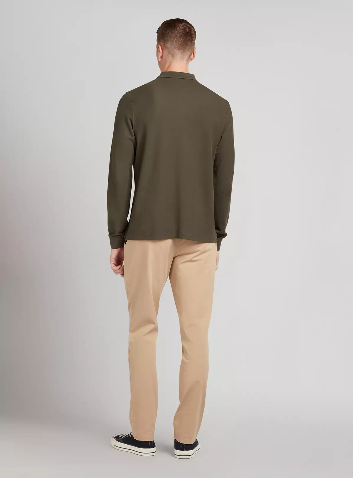 FARAH Newcastle Long Sleeve Polo S 4 FARAH Newcastle Long Sleeve Polo S - Image 2