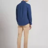 FARAH Drayton Long Sleeve Shirt Blue XXL -The Sleek Ward Sales tuc144005978 Blue R Z002A