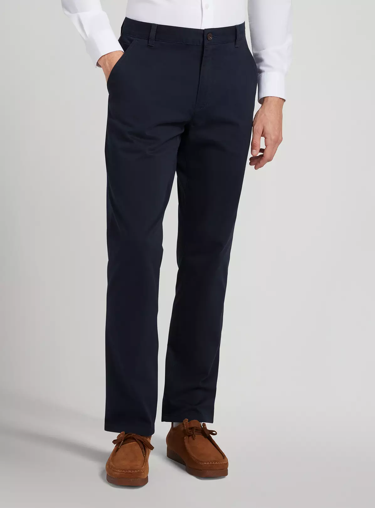 FARAH Lawson Str Twill Chino Navy 36 6 FARAH Lawson Str Twill Chino Navy 36 - Image 4