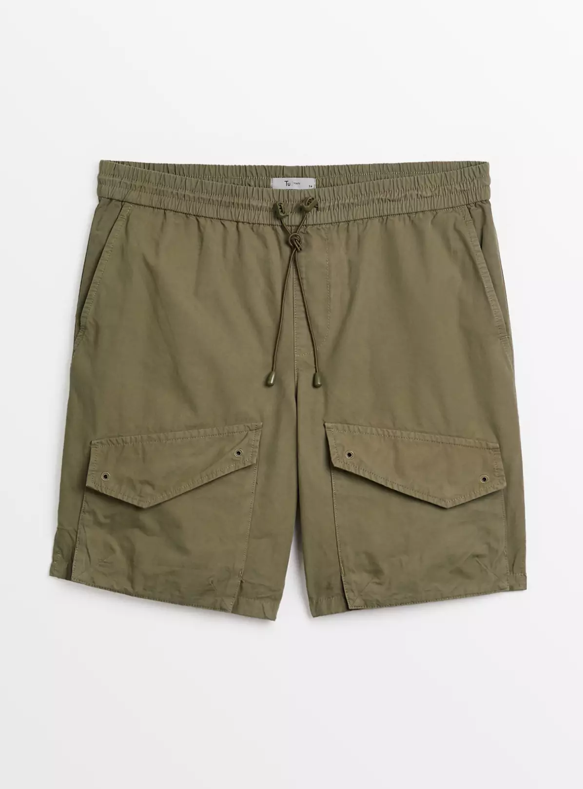 Khaki Cargo Pull On Shorts 32 4 Khaki Cargo Pull On Shorts 32 - Image 2