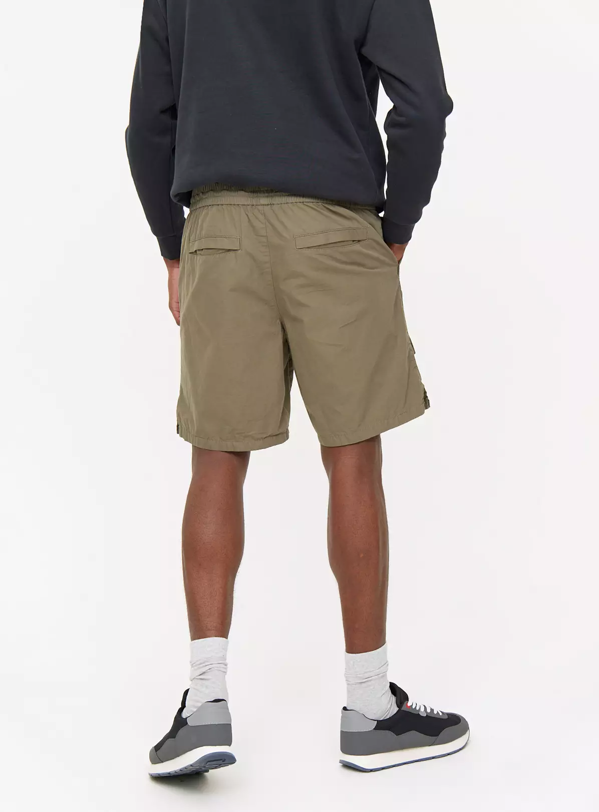 Khaki Cargo Pull On Shorts 32 5 Khaki Cargo Pull On Shorts 32 - Image 3