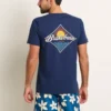 BRAKEBURN Diamond Tee XL -The Sleek Ward Sales tuc144057073 Navy R Z002A