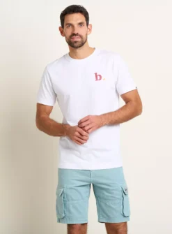 BRAKEBURN Logo Tee S -The Sleek Ward Sales tuc144057284 White R Z001A