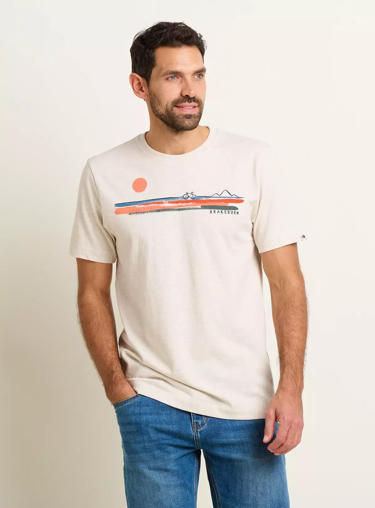 BRAKEBURN Painted Bike Tee L 4 BRAKEBURN Painted Bike Tee L - Image 2