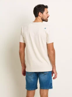 BRAKEBURN Painted Bike Tee L 10 BRAKEBURN Painted Bike Tee L -The Sleek Ward Sales tuc144059255 Cream R Z002A