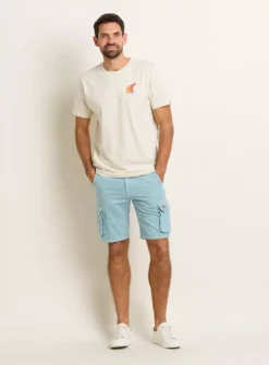 BRAKEBURN Palm Tee XL -The Sleek Ward Sales tuc144059298 Cream R Z004A