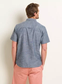 BRAKEBURN Slub Short Sleeve Shirt XXL