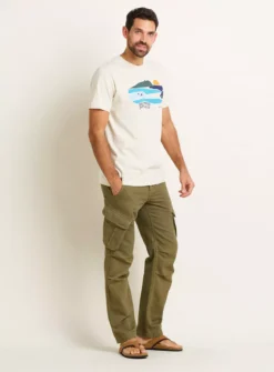 BRAKEBURN Bay Tee XXL -The Sleek Ward Sales tuc144098748 Cream R Z004A