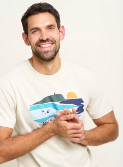 BRAKEBURN Bay Tee XXL -The Sleek Ward Sales tuc144098748 Cream R Z005A