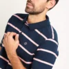 BRAKEBURN Stripe Polo XXL 2 BRAKEBURN Stripe Polo XXL -The Sleek Ward Sales tuc144099492 Navy R Z003A