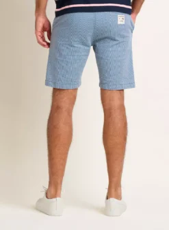 BRAKEBURN Stripe Chino Short 38 -The Sleek Ward Sales tuc144100086 Blue R Z002A