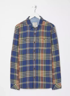 FATFACE Waddon Indigo Check Shirt XXXXL 10 FATFACE Waddon Indigo Check Shirt XXXXL -The Sleek Ward Sales tuc144133857 Navy R Z005A