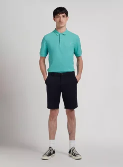 FARAH Bassett Stretch Twill Short 34 -The Sleek Ward Sales tuc144206534 Navy R Z001A