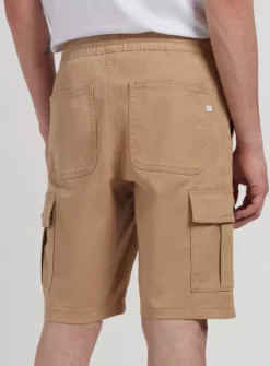 FARAH Crane Cargo Short Drawstring Waistband M -The Sleek Ward Sales tuc144206809 Beige R Z004A 1