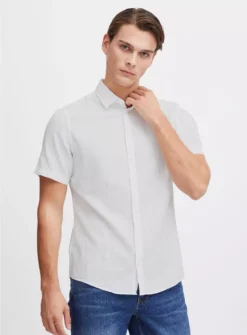 CASUAL FRIDAY White Linen Short Sleeve Shirt XXL 10 CASUAL FRIDAY White Linen Short Sleeve Shirt XXL -The Sleek Ward Sales tuc144228661 White R Z001A
